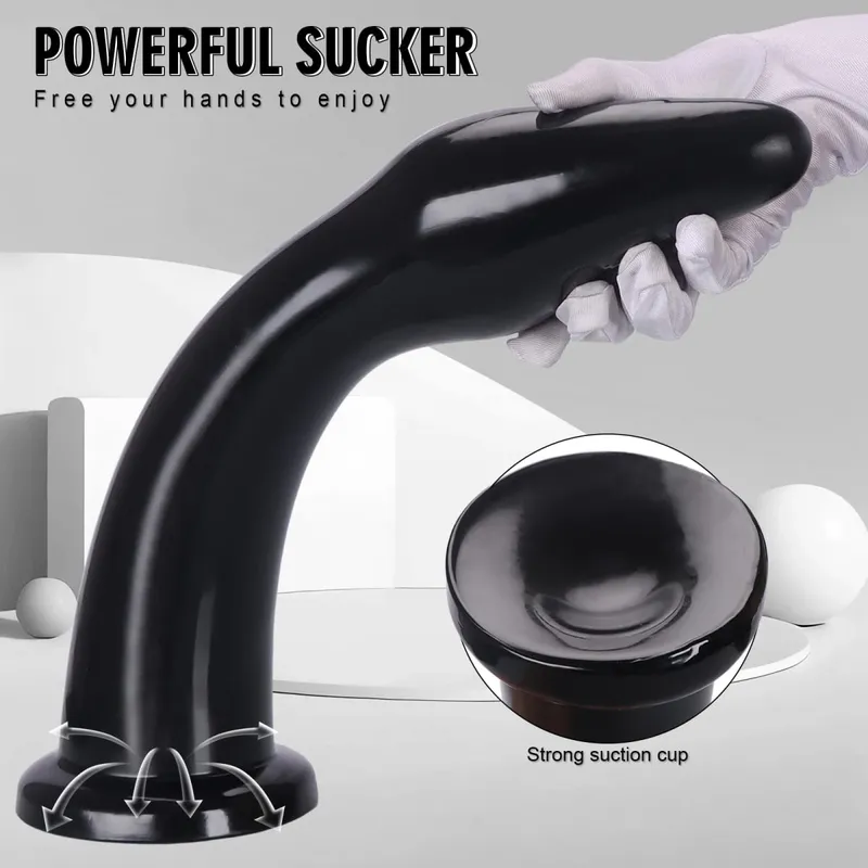 4 Sizes Long Anal Plug Big Anal Dialator Dildo Huge Long Large XL Anal Plug Training Expansion Butt Plug Sex Toys for Women Gay — image 4