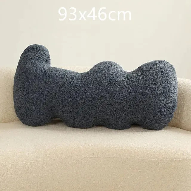 Coussin boule nordique de couleur unie, fleur en peluche, oreiller pour canapé, taille, bureau, jouet pour enfant, cadeaux, décoration de la maison, nouvelle collection — image 22