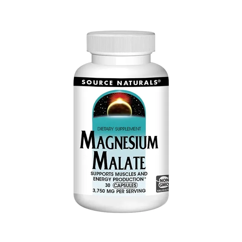 Magnézium-malát 3750 Mg-kiegészítő támogatja az izomműködés egészségét és az energiatermelést