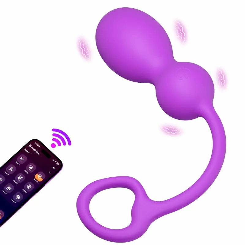 Távirányító G Spot Vibrátor Kegel golyók nőknek Rezgőtojás Női Hüvelymasszírozó Klitor bimbóstimulátor Felnőtt játékok