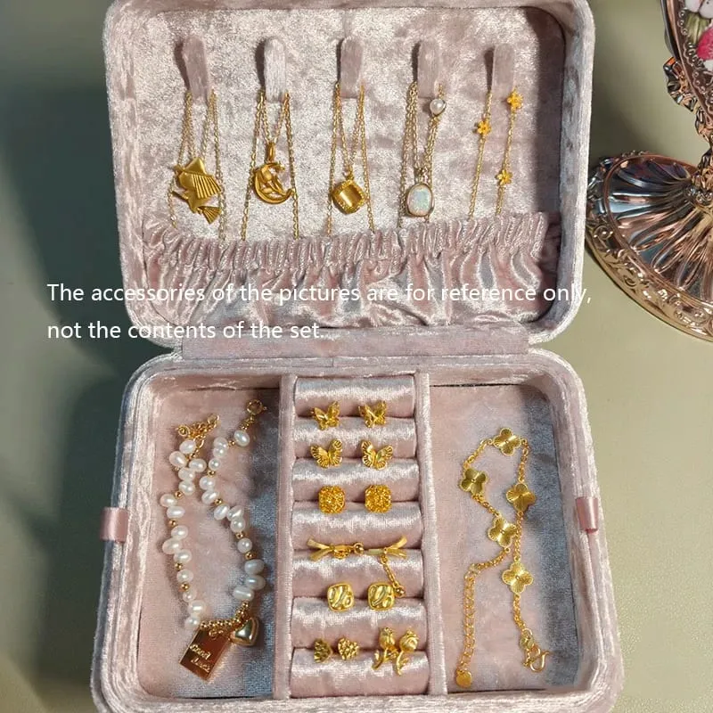 Flower Knows Makeup Professional Completa Eye Shadow Air Cushion CC Cream Blush Lipstick & Mascara Jewelry Box Σετ δώρου — image 5
