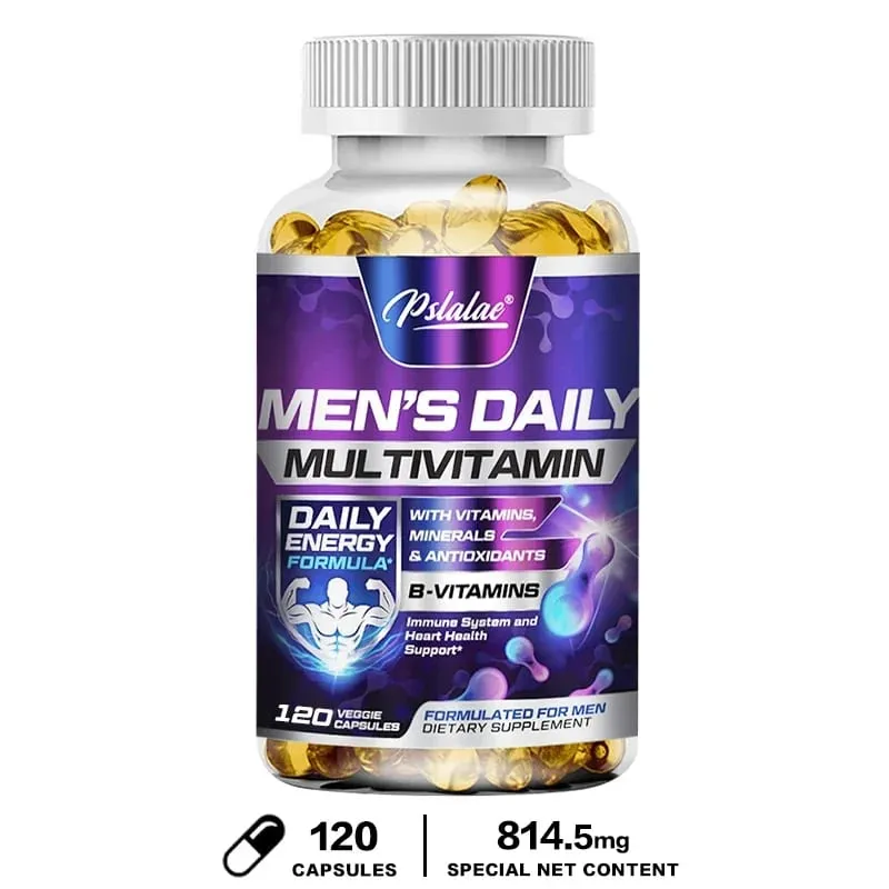 Férfi multivitamin-kiegészítő – támogatja a férfi multivitamint A C D E és B12 Cink Kalcium Magnézium és egyebekkel — image 9