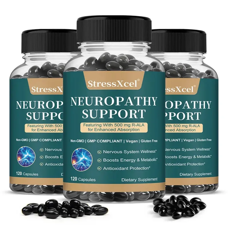 Neuropathia kapszula gyógynövénykeverék antioxidáns támogatás napi idegi jólét Test anyagcsere sejt vitalitás és hangulat nyugalom — image 8