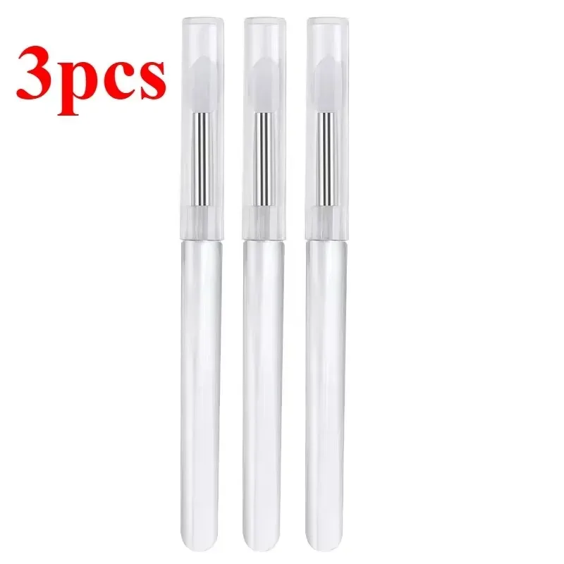 3/5/10PCS Reusable Lip Brush Silicone Lip Mask Applicator Transparent Lipstick Tool For Lip Gloss Eyeshadow Brushes Makeup Tools