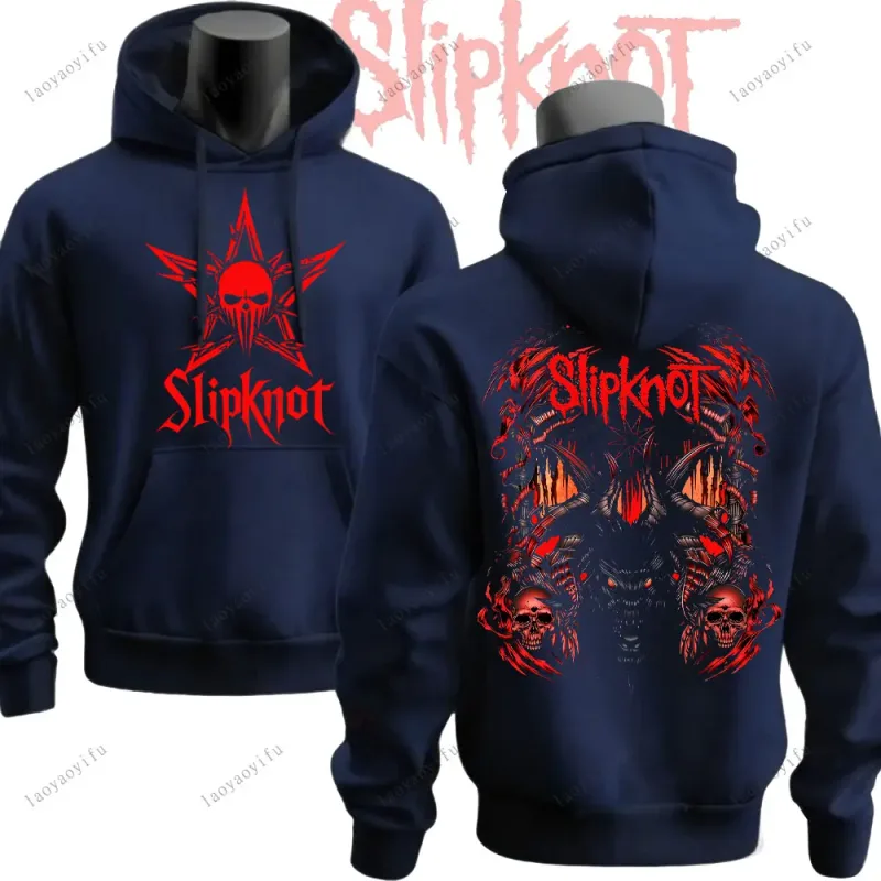 Men's New Style S-Slipknots Music Logo Metal Rock Band Women Men Hoodie Sweatshirts Novelty Trend Clothes Hoody Winter Pullovers — image 6