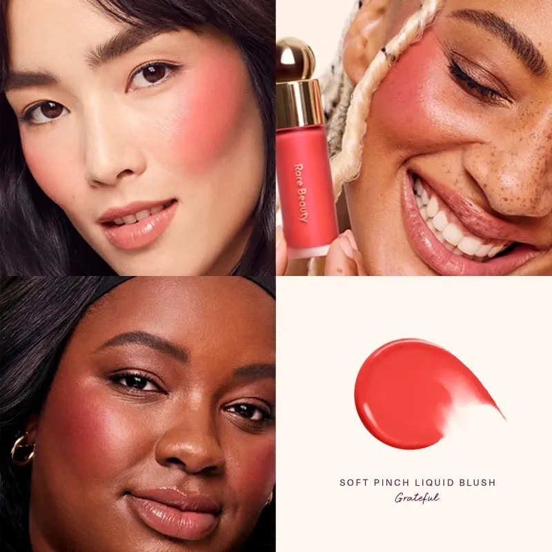 Rare Beauty Liquid Blush Μεταξένιο και Γλιστρά στην Ομαλή Φύση Μεγάλης διάρκειας Πλούτο Happy Hope Delight Stained Lipstick Gloss Μακιγιάζ — image 20