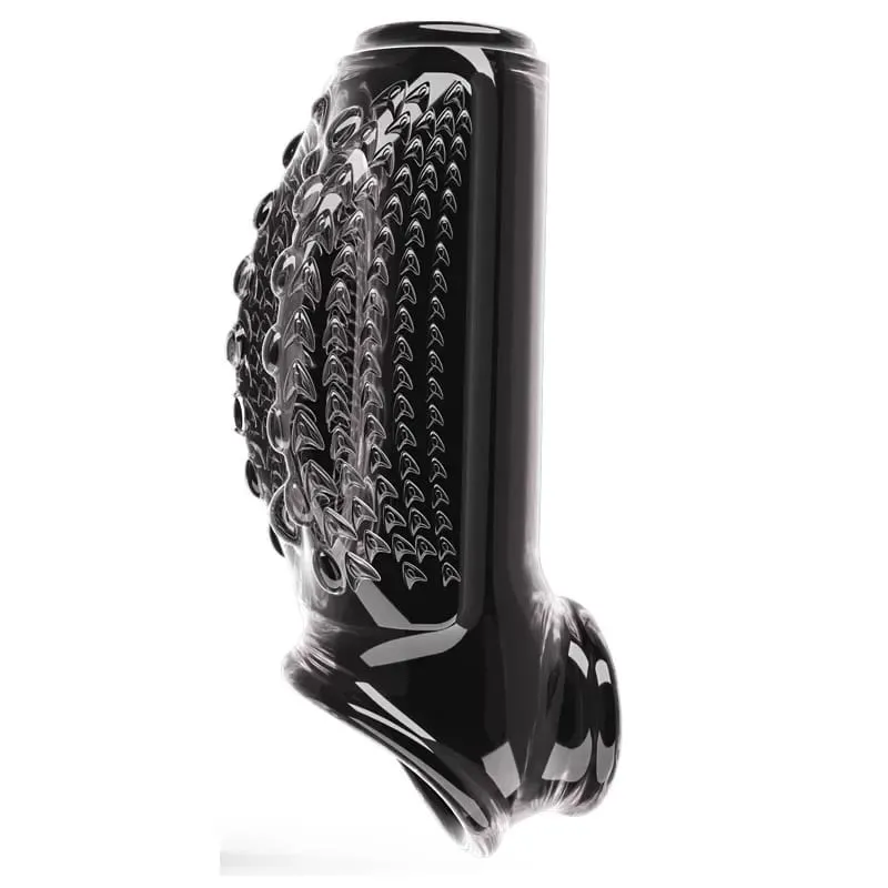 Penis Enlargement Sleeve Thickened Cock Ring Penis Extended Delay Time Sex Toys Lock Semen Adult Sex Products Penis Extension — image 9