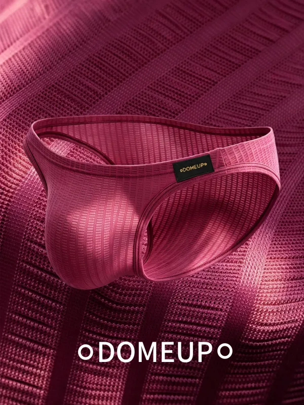 Men's Underwear Ribbed Texture Mens Brief Nylon Elastane Underpants Lightweight Thin Comfortable Male Triangle Underwear M‑XXL — image 27