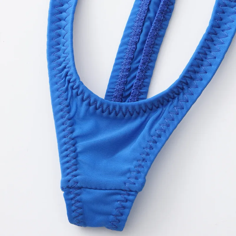 Sexy Men Underwear Thongs with Front Open Pouch Low Rise Fit High Elastic Stretch for Club Party 95%Polyester+5%Spandex — image 21