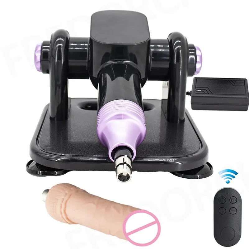 120 W Sex Machine Erős teljesítményű Turbo Gear Maszturbációs Love Machine V-U-Lock Vibrátor Szexgép Műpéniszekkel — image 9