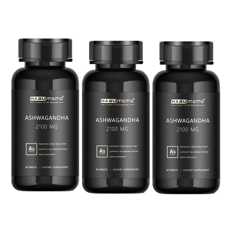 Eredeti Ashwagandha energia-kiegészítő, nem GMO Támogatja a reproduktív egészséget, természetes energizáló