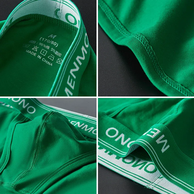 Homens maré de algodão triângulo novo sexy cintura baixa magro respirável juventude personalidade u convexo roupa interior masculina. — image 21