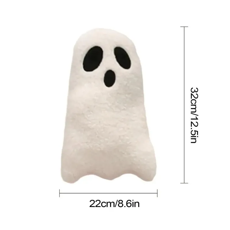 Szellem kitömött állat Halloween szellem baba játék kitömött plüss puha rajzfilm kitömött állatok Szellem Vicces otthoni dekoratív plüssjáték — image 11