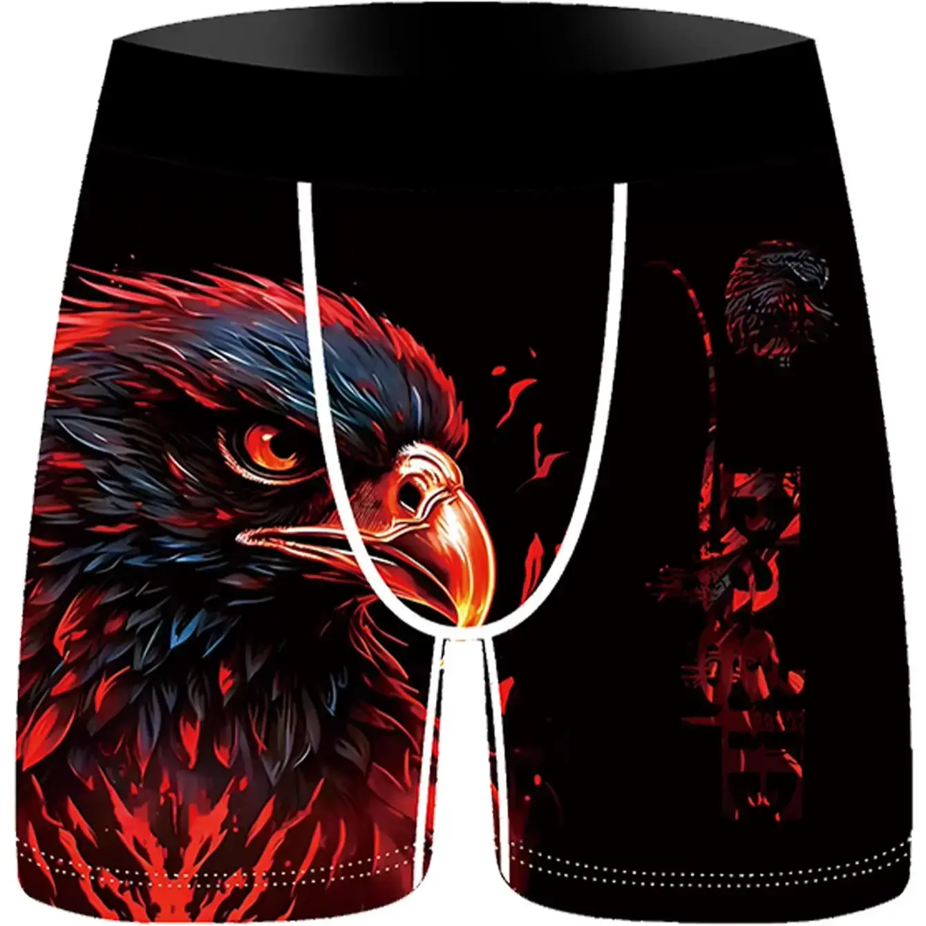 3-pack Fashionabla boxershorts för män, bekväma, mjuka, fashionabla, tryckta, avslappnade och mångsidiga herrunderkläder 3256813065858825 — image 4