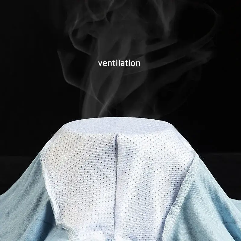 4 件/批 2XL-4XL 男士內褲條紋印花平角內褲男士內褲性感 U 凸男透氣性感cuecas calzoncillos — image 8