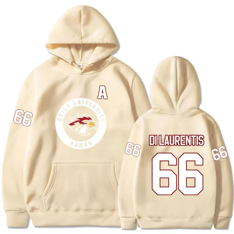Off Campus TV Series Di Laurentis 66 Briar University Hockey Hoodies Men Women Casual Long Sleeves Oversized Unisex sweatshirt — image 32