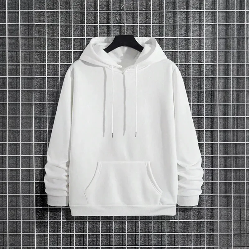 Mainit na Benta Bagong Panlalaking Tracksuit na Damit Solid na Kulay Kaswal na Sweatshirts Panlabas na Palakasan Jogging Mens Hoodies De-kalidad na Kasuotang Pang-sports — image 4