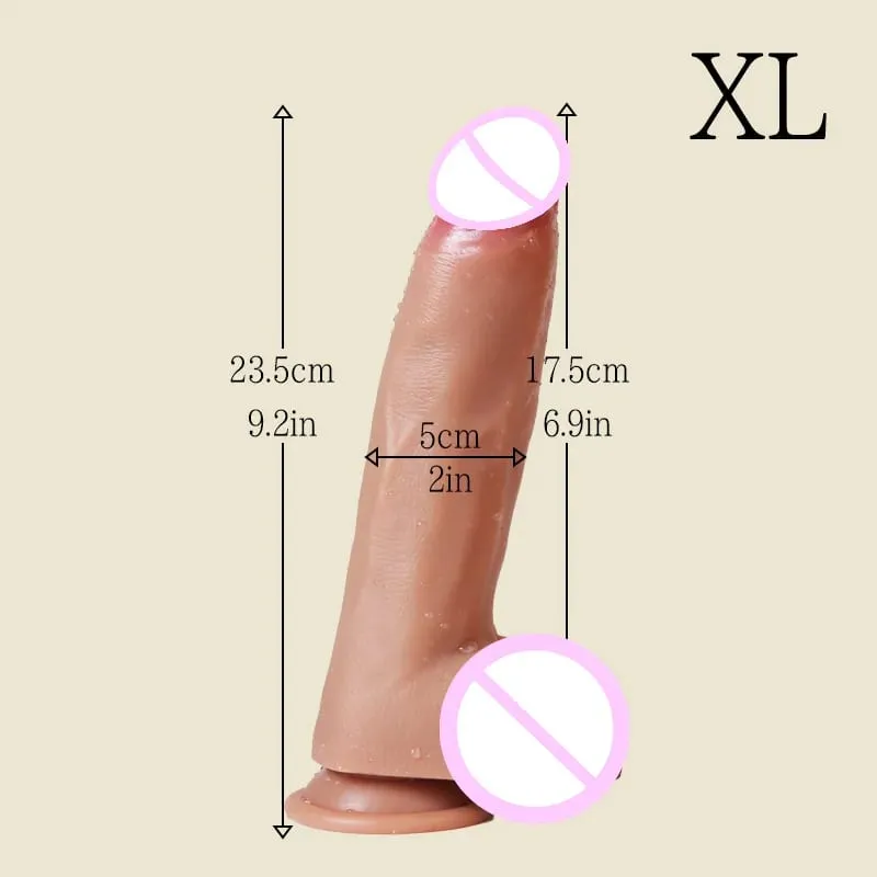 Realistic Dildos Silicone Penis 6/7/9 Inch Huge Dildos with Suction Cup for Women Masturbation Lesbain Anal Sex Toys for Adults