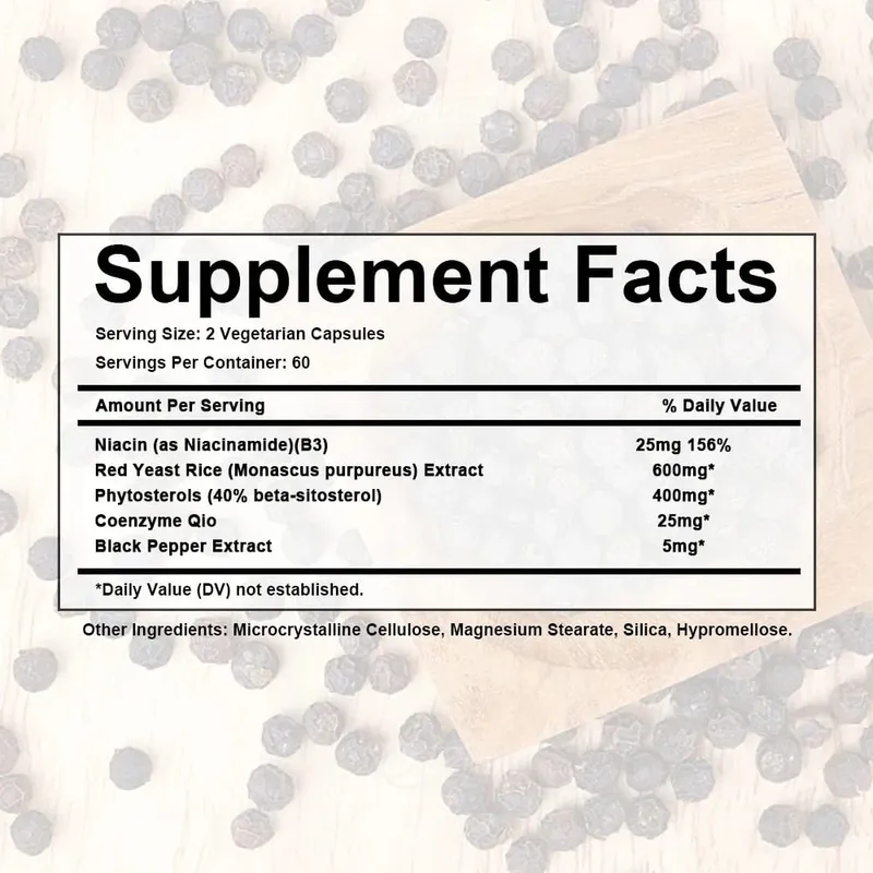 Cholesterol Cleanse Supplement - Helps Lower Cholesterol Levels and Promotes Healthy Cardiovascular and Arterial Circulation — image 6