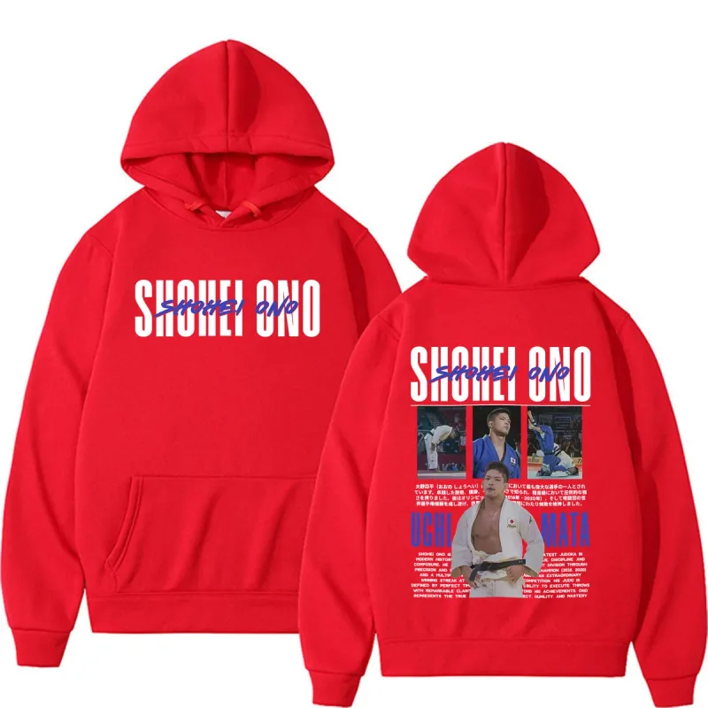 Limited Shohei Ono Vintage Graphics Hoodies Men's Women Harajuku Gothic Classic Sweatshirts High Quality Casual Hooded Pullovers — image 10