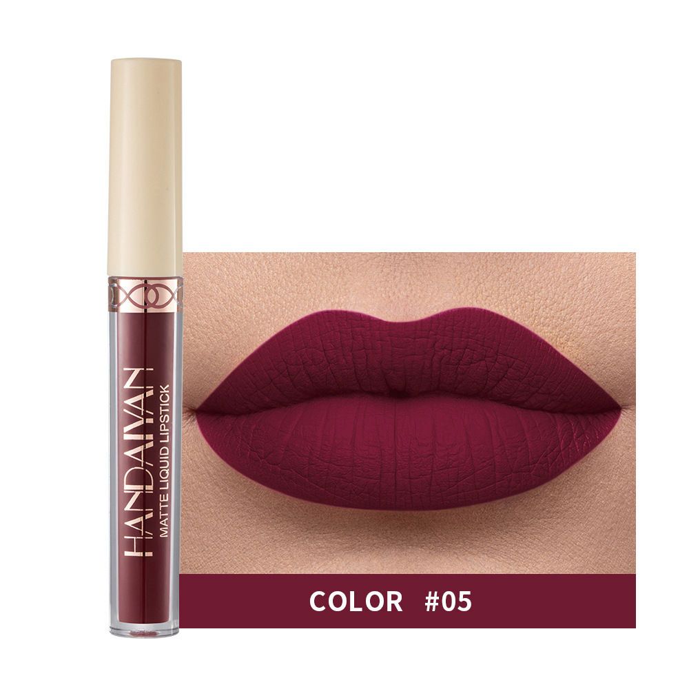 Αδιάβροχο Nude Matte Liquid Lipstick Αντικολλητικό Cup Lip Tint Μακιγιάζ Matte Red Lip Gloss Cosmetics Κραγιόν μακράς διαρκείας Make Up