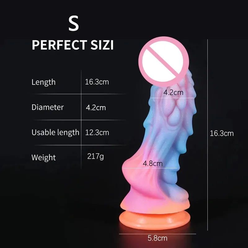 Valósághű, puha lóműpés női szilikon erős szívókoronggal Play Masturbator G Spot maszturbációs Dick felnőtt szexjátékok
