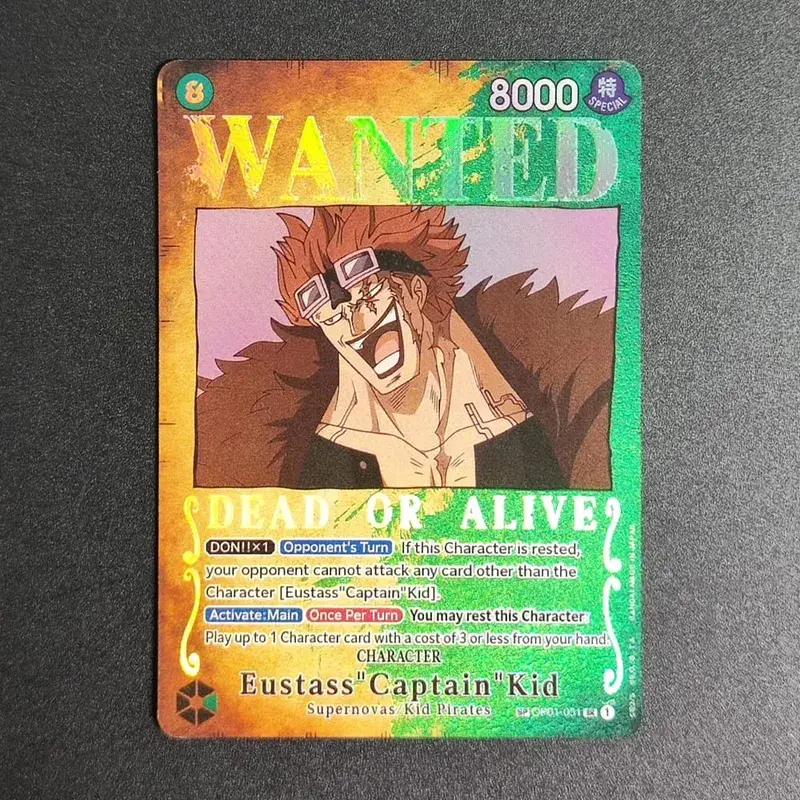 Proxy ONE PIECE CARD Luffy Shanks ACE Roger Teach Kaido Κάρτα χαρακτήρων Ζητείται Alternate Art English Collection Κάρτες Anime