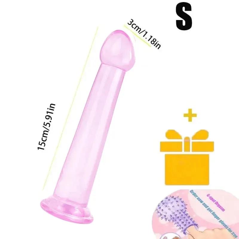Transparent Realistic Dildo Strong Suction Cup No Vibrator Women Masturbator Anal Realistic Dick Sex Toys For Women Sex Shop 18 — image 17
