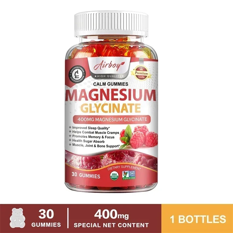 Magnézium-glicinát gumicukor - Nyugalom oldja a stresszt, elősegíti az alvást, támogatja a memóriakoncentrációt és az izomgörcsöket