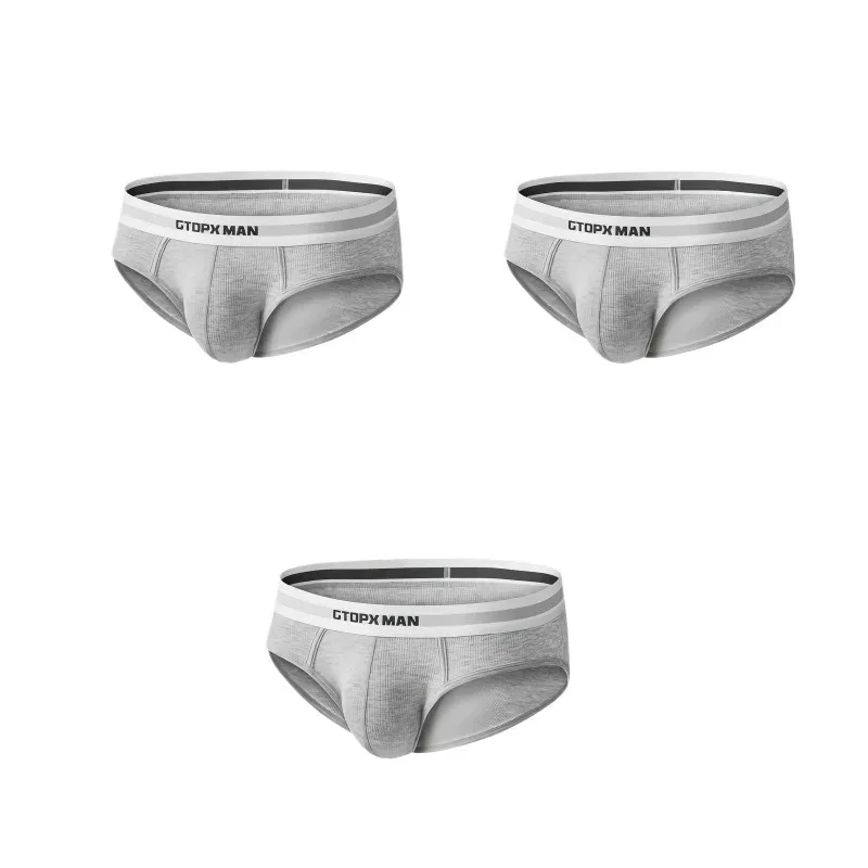 3 pacote de verão única camada roupa interior masculina cuecas de cintura baixa para homens elástico conforto ajuste cuecas ropa interior hombre