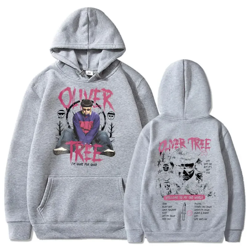 Oliver Tree Hoodies A vida continua 1993-2026 fãs presente pullovers roupas masculinas moda hip hop oversized casual moletom com capuz — image 8