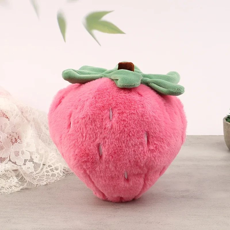 Oreiller à fraises Super doux, jouet créatif léger et mignon, poupée décorative pour la maison, ornements pour filles, cadeau — image 6