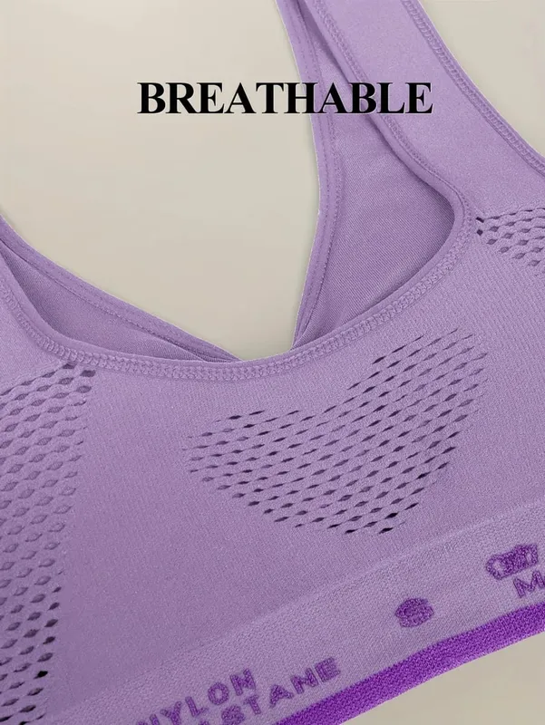 1sET Női fehérnemű szett Nagy méretű Bralette Seamless Melltartó Kényelmes Lélegző Sport Melltartó Stretch Fabric Boxer — image 6