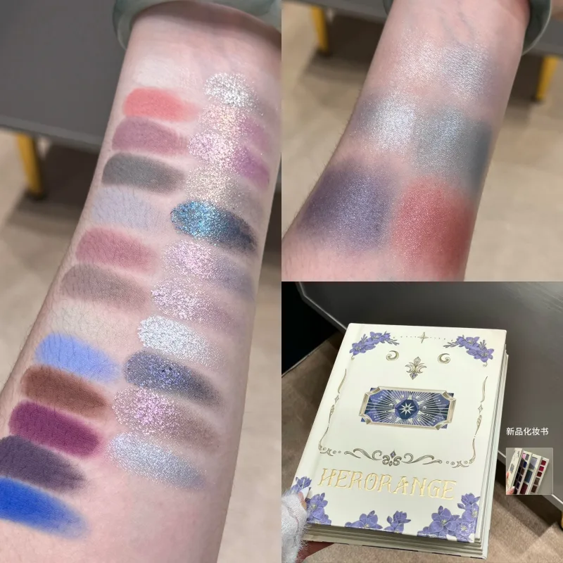78 Colors Professional Eyeshadow Palette Book Design All In One Makeup Set Shimmer Matte Highlighter Contour Blush Lip Gloss Cos — image 6