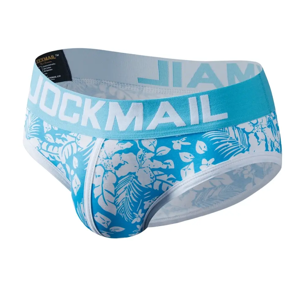 Herr Underkläder Trosor Bomullstryckt Sexiga Herr Boxershorts Slips Cueca Masculina Trosor Calcinha Calzoncillos Hombre Andas — image 22