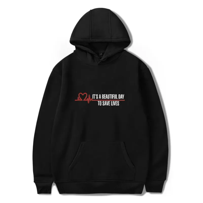 Harajuku Gray's Anatomy Tumblr Greys Anatomy moletom com capuz estampado moletom masculino/feminino confortável moletom adulto/criança — image 34