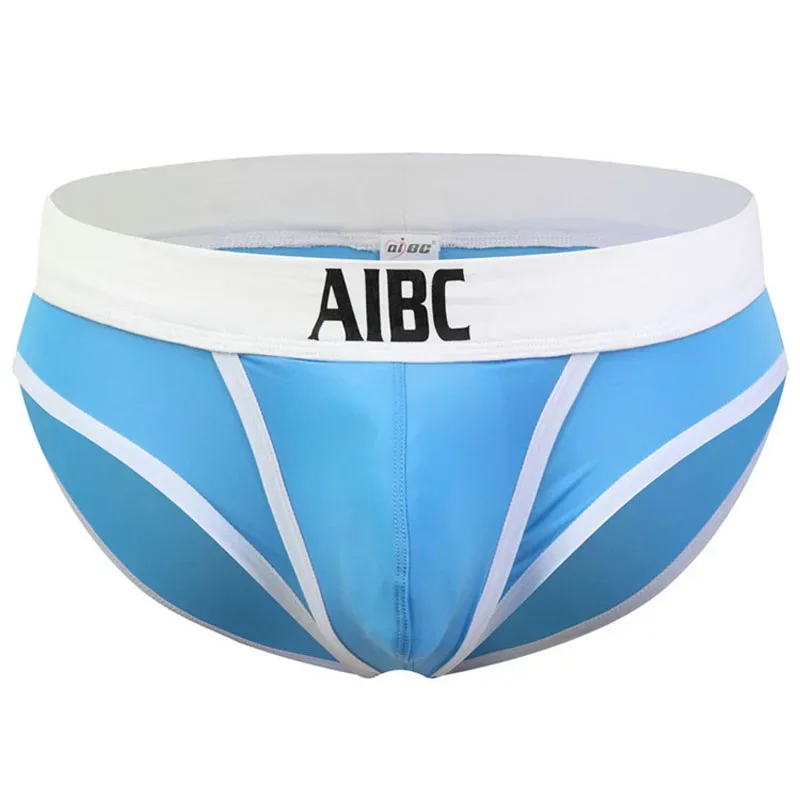 Ice Silk Underwear For Men Big Pouch Open Front Briefs Low Rise Underpants Gun Separation Breathable — image 15