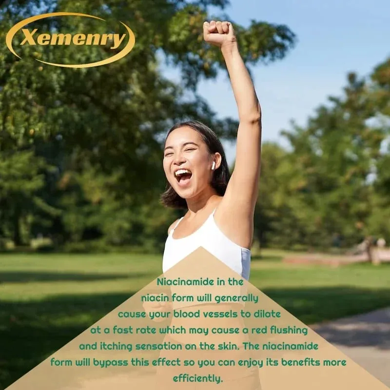 Niacinamide Vitamin B3 Capsules - Supports Skin Brain Function and Heart Health Boosts Energy and Improves The Immune System — image 5