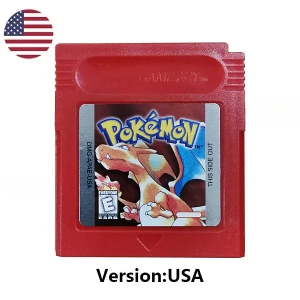 Many style Pokemon Red Blue Crystal Golden Green Silver Yellow GBC Game Card 16 Bit Video Game Cartridge Console Card GB/SP — image 2