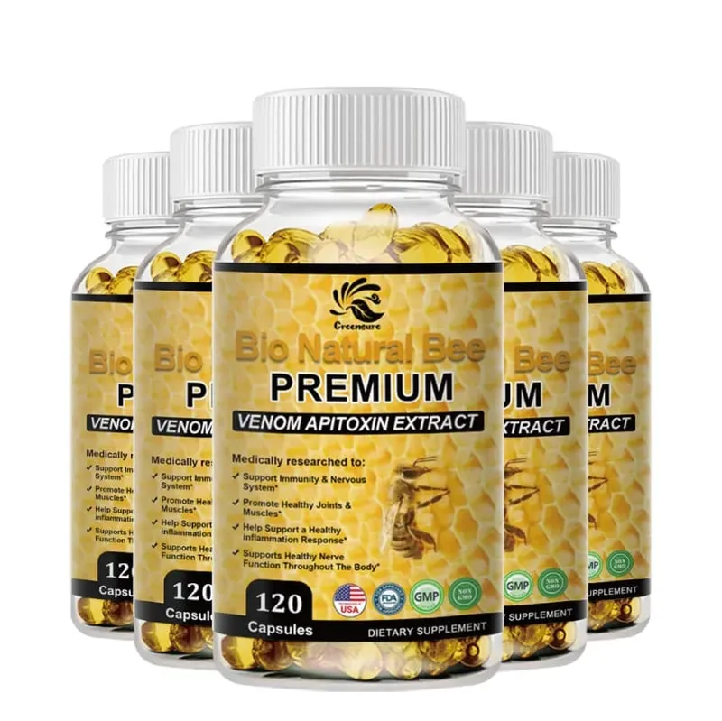 Greensure Natural MÉHméreg kapszula az immunitásért és antioxidánsért - 60/120 kapszula - GMO-mentes — image 9
