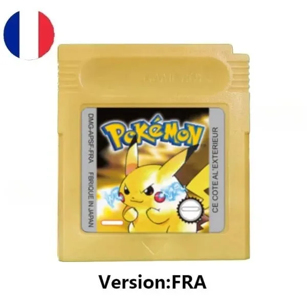 Many style Pokemon Red Blue Crystal Golden Green Silver Yellow GBC Game Card 16 Bit Video Game Cartridge Console Card GB/SP — image 15