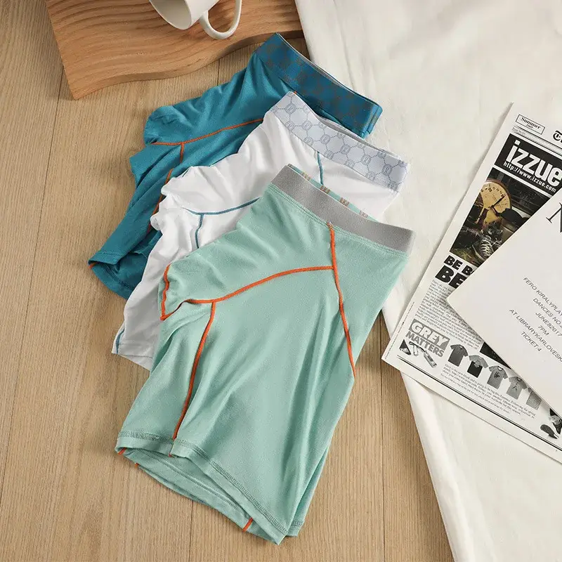 Mens Boxers Bamboo Fiber Underwear Man Panties Homme Ropa Breathable U Convex Pouch Mahabang Underpants Plus Size Boxer Shorts M-XXL — image 12