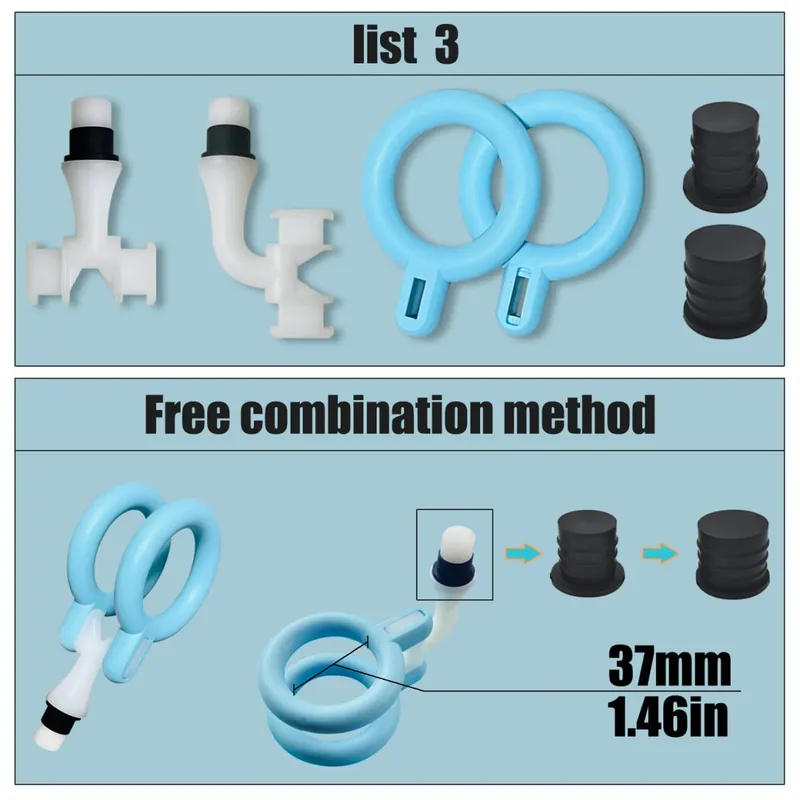 Men's Vibrating Masturbator Massage Gun Head Soft Silicone Attachments Adult Sexual Products Male Sex Toy Fascia Gun for Penis — image 12