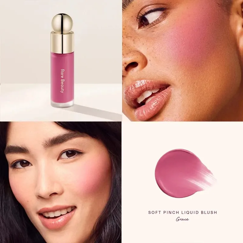 Rare Beauty Liquid Blush Μεταξένιο και Γλιστρά στην Ομαλή Φύση Μεγάλης διάρκειας Πλούτο Happy Hope Delight Stained Lipstick Gloss Μακιγιάζ — image 21