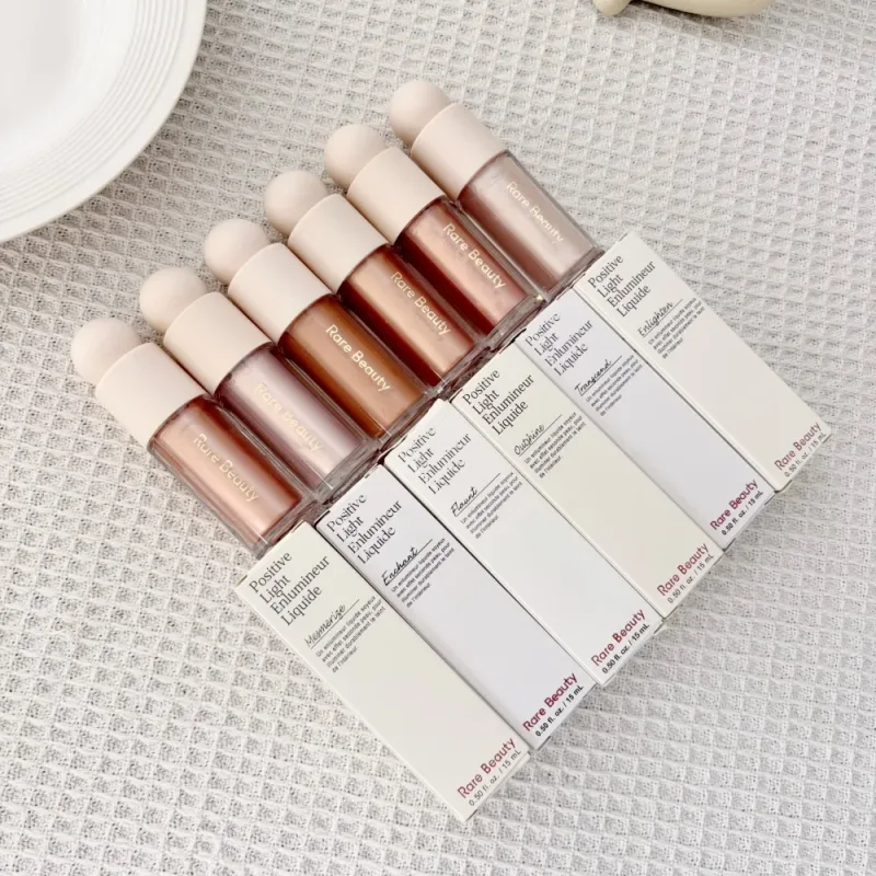 Rare Beauty Liquid Highlighter Shimmer Lasting Lasting Waterproof Natural Glow Face Body Blendable Highlight Cosmetic for Daily Party — image 3