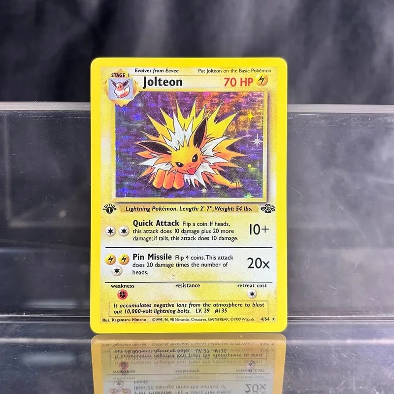 Holographic PKM Single Cards Charizard EX Pikachu 1st Edition Neo Mewtwo Συλλογή καρτών μεσολάβησης PTCG Battle Cards Παιχνίδια Δώρα