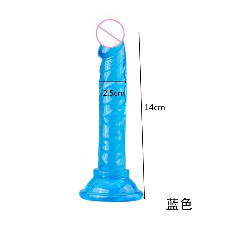 KWD Erotic Soft Jelly Dildo Anal Butt Plug Realistic Strong Suction Cup Adult Toys G-spot Orgasm Big Penis Sex Toys For Woman — image 11