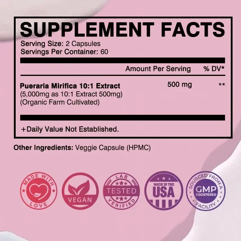- Supplément mammaire pour soutenir des seins plus gros, plus ronds et plus fermes — image 2