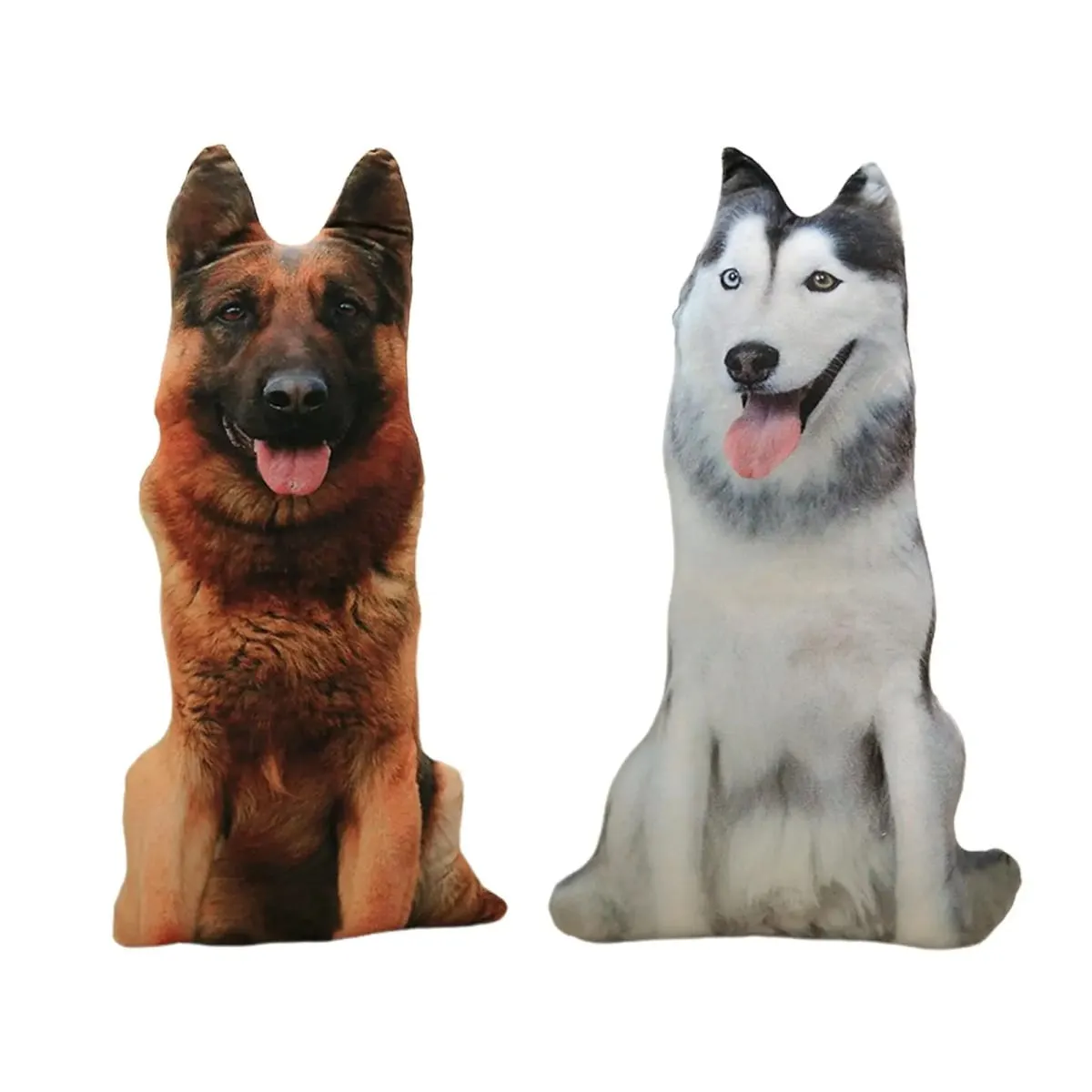 3D Dog Throw Pillow Μαξιλάρι για ριχτάρι ζώων για καναπέ-κρεβάτι γραφείο — image 5
