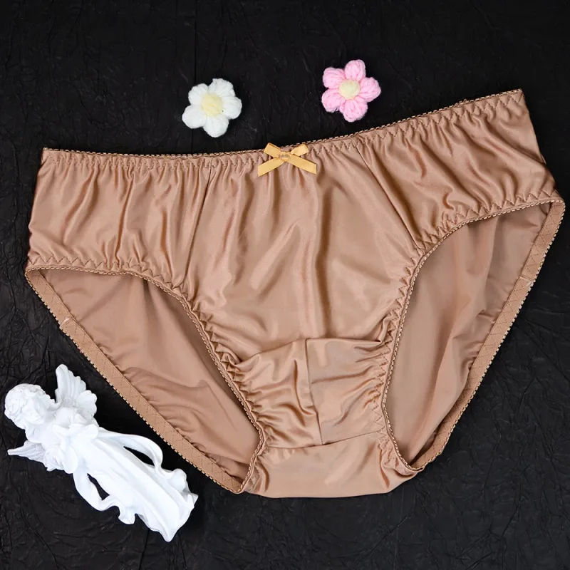 smooth Briefs Silky Men's Underwear Glossy Sports Men Swimsuit Interior Hombre Panties mens sexy underwear — image 5
